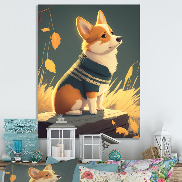 Red Barrel Studio® Cute Little Dog Cute Little Dog Print